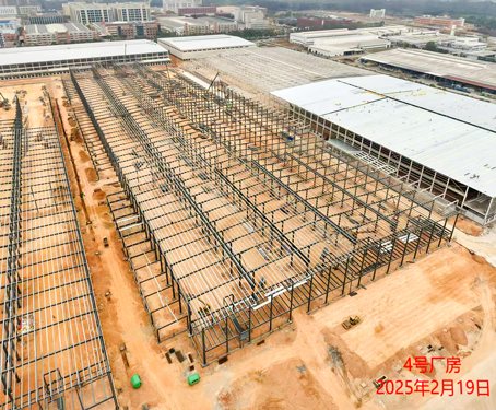 福建立龍鋼構裝配工程案例